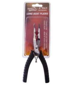 Jarvis Walker Pro Series 6 Inch Long Bent Nose Pliers SS