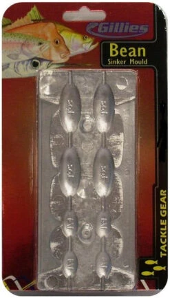Gillies Sinker Mould Range -Finest Angling Store BEAN MOULD 5a56ea0e f5b8 401b 80b3 4a97bde1674f