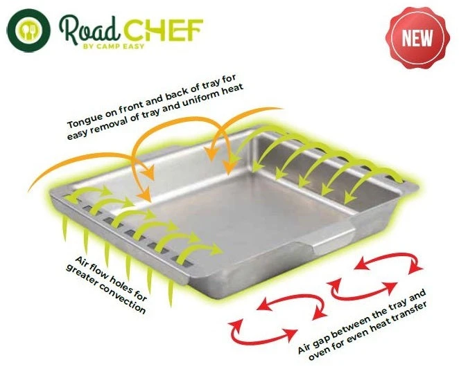 RPM Road Chef Oven Baking Tray 3 RPM Road Chef Oven Baking Tray