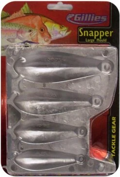 Gillies Sinker Mould Range -Finest Angling Store SNAPPER LARGE MOULD