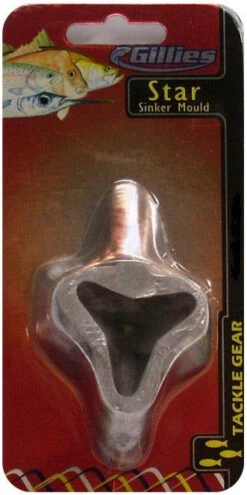 Gillies Sinker Mould Range -Finest Angling Store STAR MOULD 30b8c1e0 cb9d 44ed 820c 36d25ece22e0