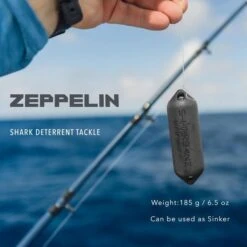 Sharkbanz Fishing - Zeppelin -Finest Angling Store Sharkbanz Fishing Zeppelin Square Vertical Product Zeppelin Logo 2 Tackle AU Web 720x fd8f086a 602d 40b3 9a47 8b269280044b
