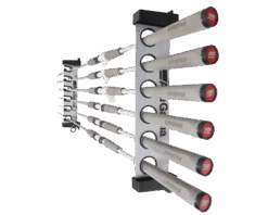 Abu Garcia ABU Horizontal 6 Rod Rack -Finest Angling Store abu 6 slot rod holder alt3
