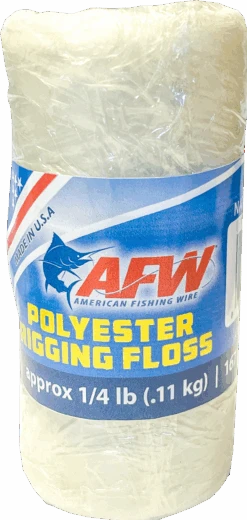 AFW Waxed Rigging Floss 70lb 167yd