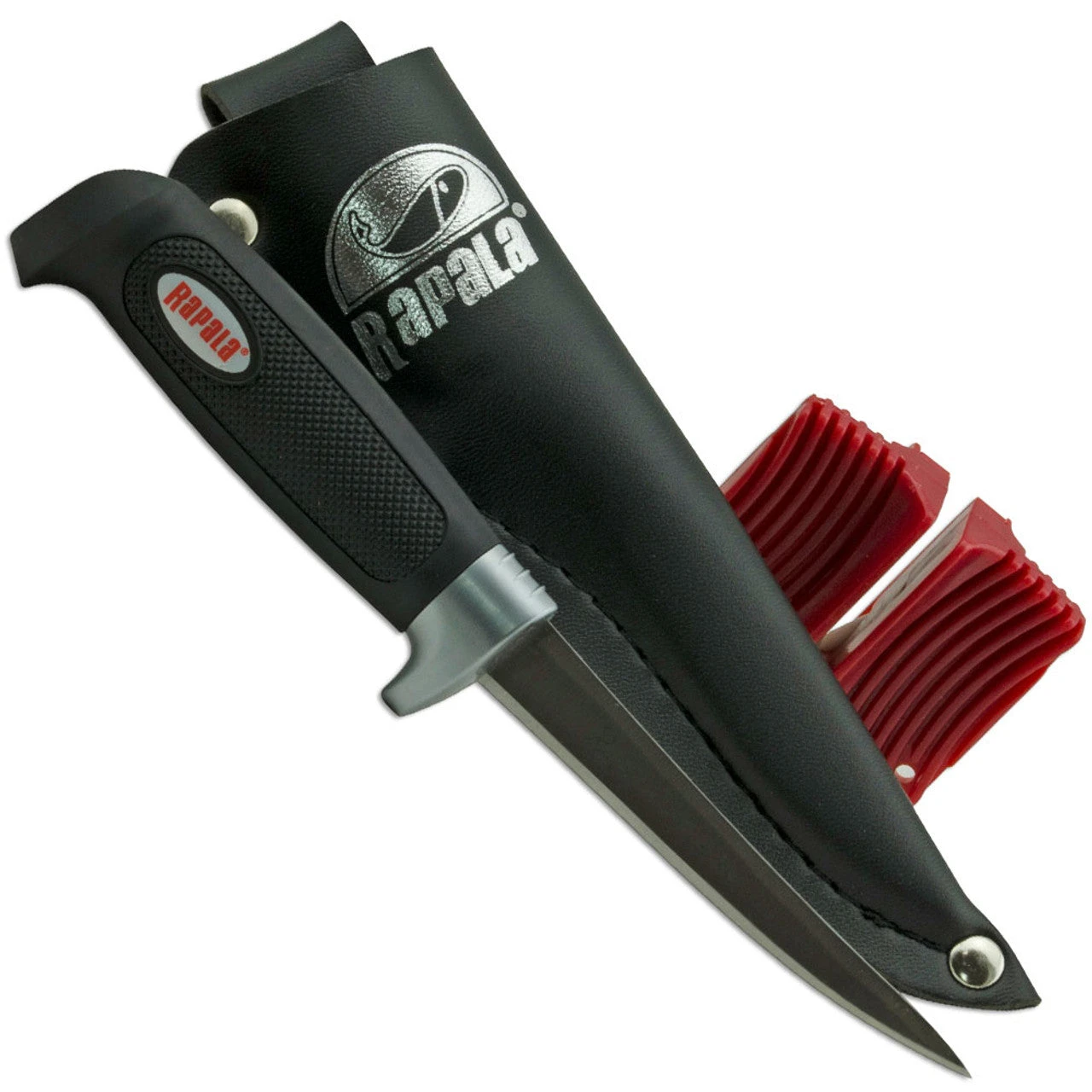 Rapala 6 Inch Soft Grip Fillet Knife W/ Sharpner 3 Rapala 6 Inch Soft Grip Fillet Knife W/ Sharpner