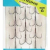 Shinto Pro 3x Black Nickel Trebles -Finest Angling Store shinto pro treble 3x strong bn hooks 2