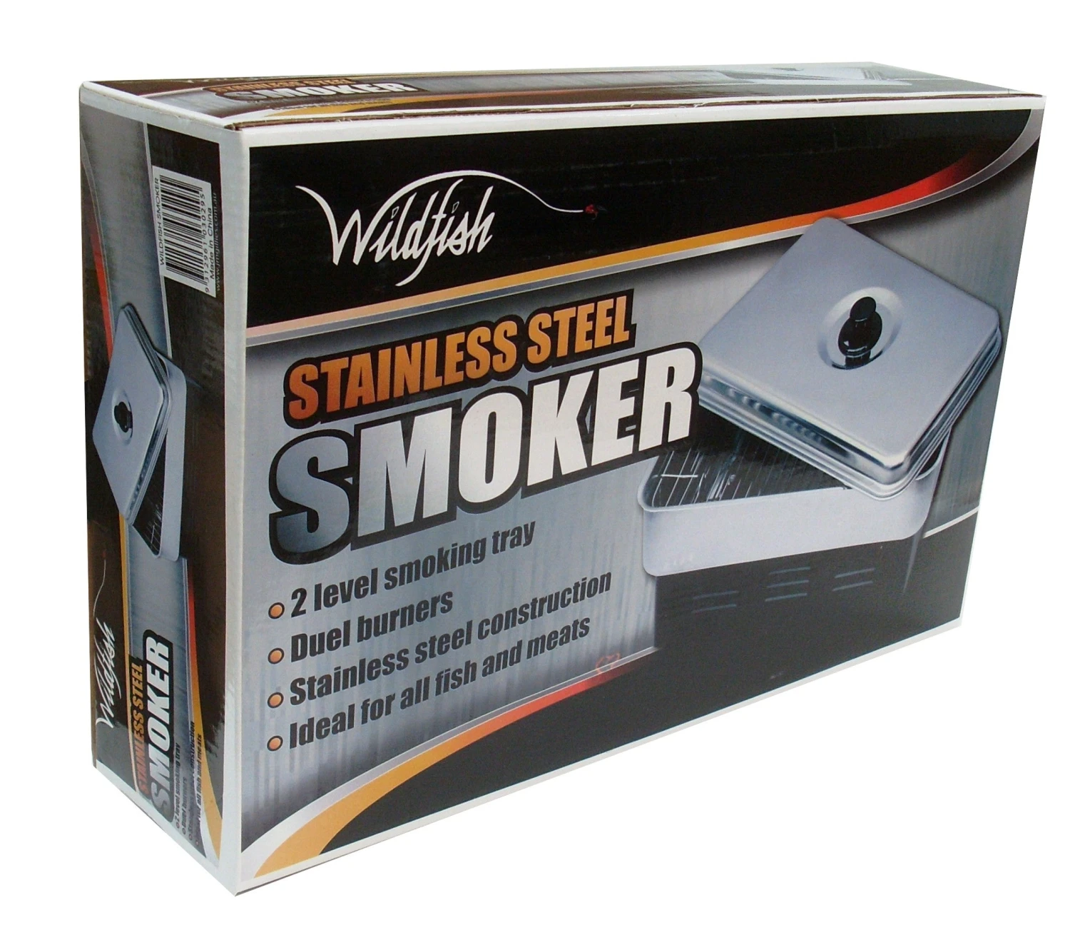 Wildfish Stainless Steel Smoker 4 Wildfish Stainless Steel Smoker - Image 2